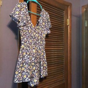 Purple Floral Romper (Francesca’s)